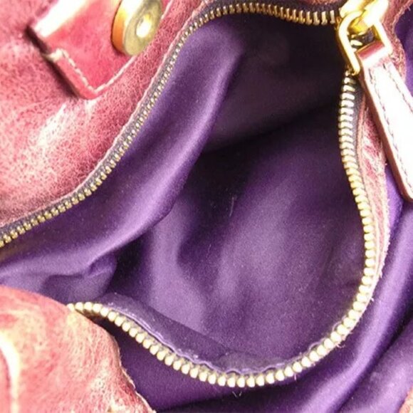 miumiu Shoulder bag Red Gold Woman Authentic Used - Picture 12 of 13